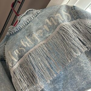 Custom Denim Jacket for Nashville bachelorette